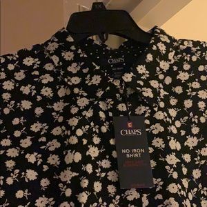 Chaps long sleeved button down shirt